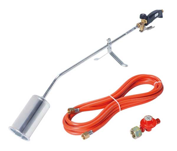 Hořák k PB 600mm s regulací a hadicí 5m
