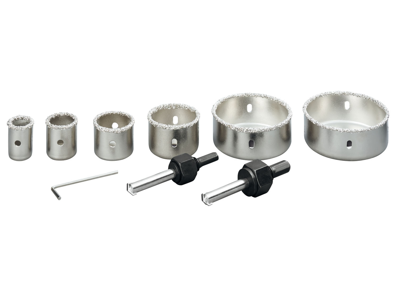 Sada vrtacích korunek PLSS 9 A1, 9dílná